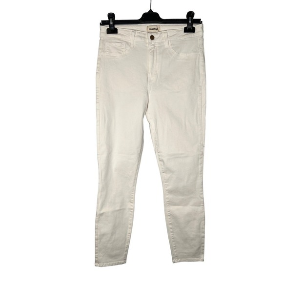 NWT L'AGENCE Margot Jean Vintage White 29 - Picture 1 of 8
